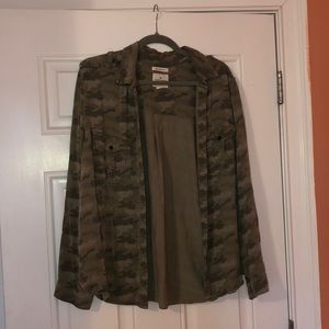 American Eagle Camo Top